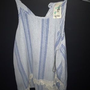 Spaghetti strap blouse